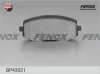 BP43021 FENOX Комплект тормозных колодок, дисковый тормоз