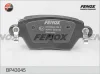 BP43045 FENOX Комплект тормозных колодок, дисковый тормоз