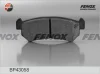 BP43058 FENOX Комплект тормозных колодок, дисковый тормоз