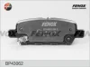 BP43062 FENOX Комплект тормозных колодок, дисковый тормоз