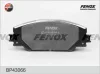 BP43066 FENOX Комплект тормозных колодок, дисковый тормоз