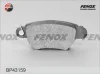 BP43159 FENOX Комплект тормозных колодок, дисковый тормоз