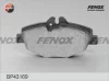 BP43169 FENOX Комплект тормозных колодок, дисковый тормоз