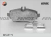 BP43170 FENOX Комплект тормозных колодок, дисковый тормоз