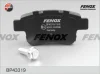BP43319 FENOX Комплект тормозных колодок, дисковый тормоз