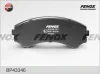BP43346 FENOX Комплект тормозных колодок, дисковый тормоз