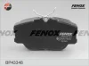 BP43348 FENOX Комплект тормозных колодок, дисковый тормоз
