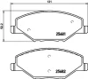 PCP1156 DON Комплект тормозных колодок, дисковый тормоз