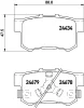 PCP1443 DON Комплект тормозных колодок, дисковый тормоз