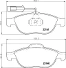 PCP1546 DON Комплект тормозных колодок, дисковый тормоз