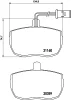 PCP1695 DON Комплект тормозных колодок, дисковый тормоз