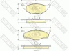6113752 GIRLING Комплект тормозных колодок, дисковый тормоз