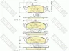 6113785 GIRLING Комплект тормозных колодок, дисковый тормоз