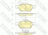 6115402 GIRLING Комплект тормозных колодок, дисковый тормоз