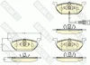 6121082 GIRLING Комплект тормозных колодок, дисковый тормоз