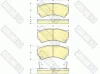 6132759 GIRLING Комплект тормозных колодок, дисковый тормоз