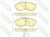 6133219 GIRLING Комплект тормозных колодок, дисковый тормоз