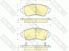6133339 GIRLING Комплект тормозных колодок, дисковый тормоз