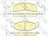6140075 GIRLING Комплект тормозных колодок, дисковый тормоз