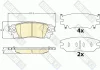 6144597 GIRLING Комплект тормозных колодок, дисковый тормоз