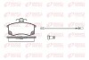 0221 02 KAWE Комплект тормозных колодок, дисковый тормоз