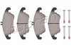 401 900 TOPRAN Комплект тормозных колодок, дисковый тормоз