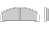 12-0001 E.T.F. Комплект тормозных колодок, дисковый тормоз
