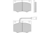 12-0193 E.T.F. Комплект тормозных колодок, дисковый тормоз