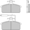 12-0265-1 E.T.F. Комплект тормозных колодок, дисковый тормоз