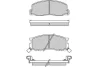 12-0307 E.T.F. Комплект тормозных колодок, дисковый тормоз