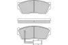 12-0355 E.T.F. Комплект тормозных колодок, дисковый тормоз