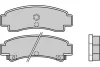 12-0442 E.T.F. Комплект тормозных колодок, дисковый тормоз