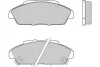 12-0519 E.T.F. Комплект тормозных колодок, дисковый тормоз