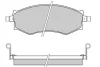 12-0572 E.T.F. Комплект тормозных колодок, дисковый тормоз