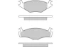 12-0645 E.T.F. Комплект тормозных колодок, дисковый тормоз