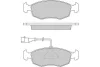 12-0669 E.T.F. Комплект тормозных колодок, дисковый тормоз
