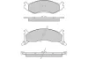 12-0739 E.T.F. Комплект тормозных колодок, дисковый тормоз