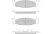12-0795 E.T.F. Комплект тормозных колодок, дисковый тормоз
