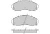 12-0901 E.T.F. Комплект тормозных колодок, дисковый тормоз