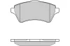 12-0960 E.T.F. Комплект тормозных колодок, дисковый тормоз