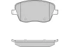 12-0973 E.T.F. Комплект тормозных колодок, дисковый тормоз