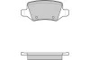 12-0983 E.T.F. Комплект тормозных колодок, дисковый тормоз