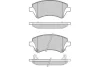 12-1030 E.T.F. Комплект тормозных колодок, дисковый тормоз