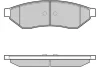 12-1162 E.T.F. Комплект тормозных колодок, дисковый тормоз