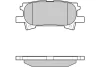 12-1169 E.T.F. Комплект тормозных колодок, дисковый тормоз