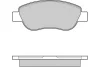 12-1186 E.T.F. Комплект тормозных колодок, дисковый тормоз