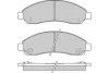 12-1199 E.T.F. Комплект тормозных колодок, дисковый тормоз