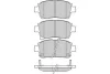 12-1201 E.T.F. Комплект тормозных колодок, дисковый тормоз