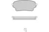 12-1205 E.T.F. Комплект тормозных колодок, дисковый тормоз