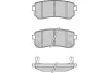 12-1241 E.T.F. Комплект тормозных колодок, дисковый тормоз